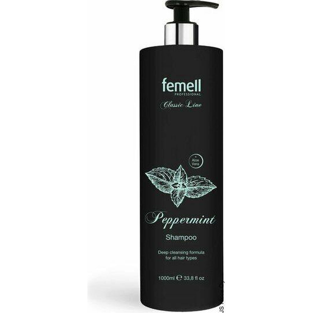 Peppermint Syväpuhdistava Shampoo, 1000 ml - Shampoot - Femell - Nicca.fi