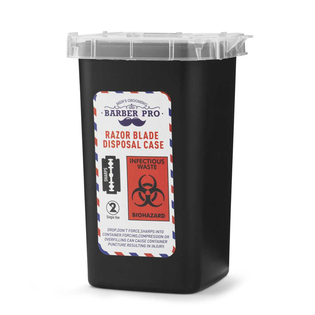 Barber Pro-teräsäiliö käytetyille terille - Terät - Barber Pro - Nicca.fi