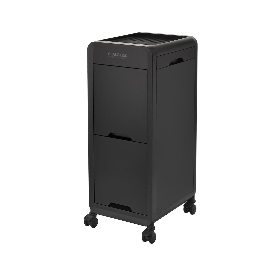 Efalock Tarvikevaunu eNObile musta - Tarvikevaunut - Efalock - Nicca.fi