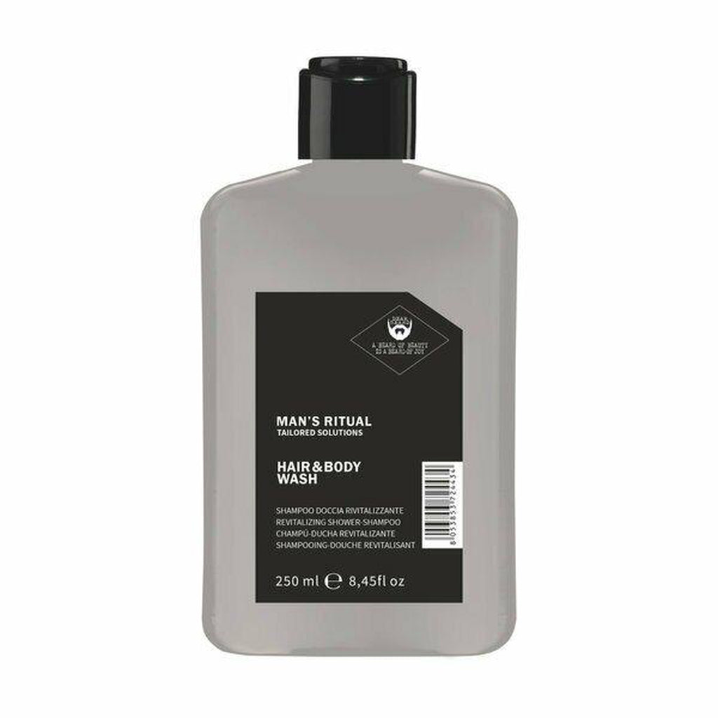 Man&#39;s Ritual Hair &amp; Body Wash, 250 ml - Shampoot - DEAR BEARD - Nicca.fi