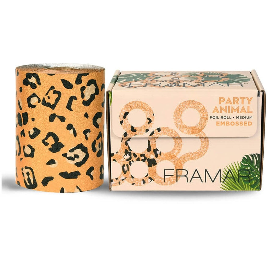 Framar Folie Party Animal Embossed Roll 12,7 cm x 97,5 m - Foliot - Framar - Nicca.fi
