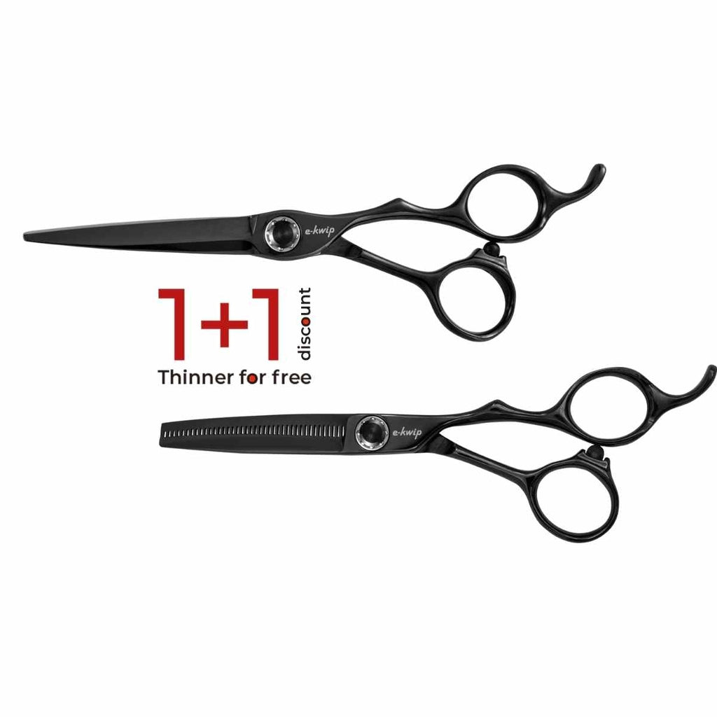 E-kwip Kuro Scissor Set ( 6&quot; + styling scissors 40 )