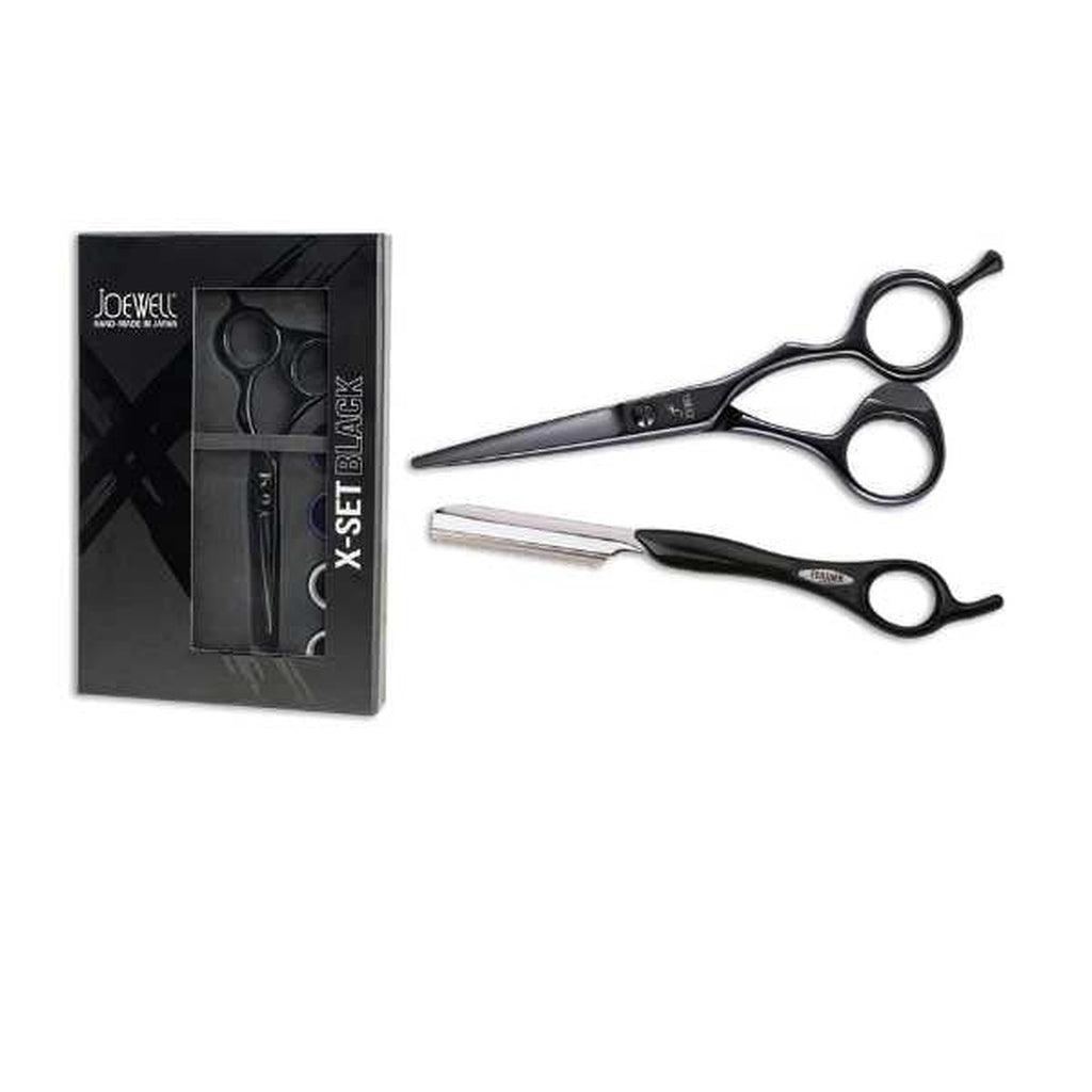 Joewell X 575 leikkaussakset + feather veitsi - Sakset - Joewell - Nicca.fi
